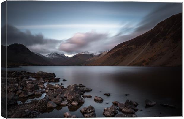 Wastwater Sunset Canvas Print by Aidan Mincher