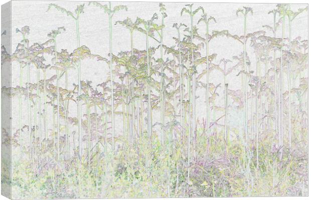 romantic plants Canvas Print by Genevieve HUI BON HOA