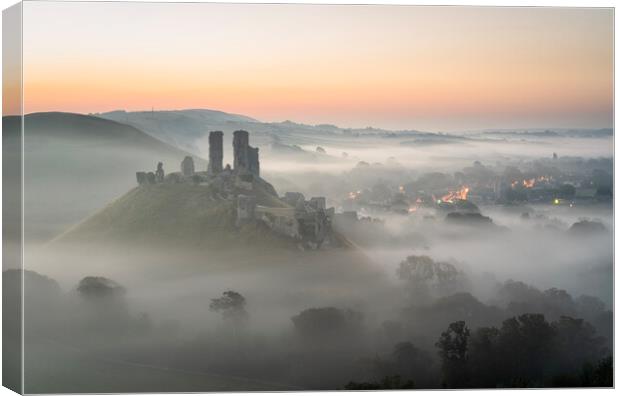 The Mists of Time Canvas Print by David Semmens