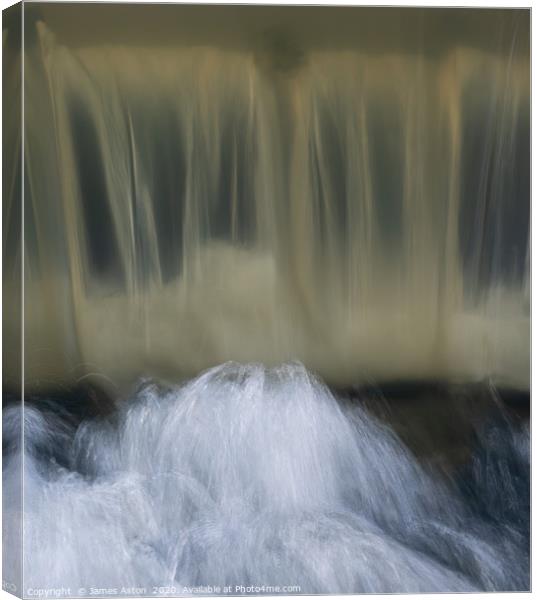 Calming Waters of Denethorpe Canvas Print by James Aston