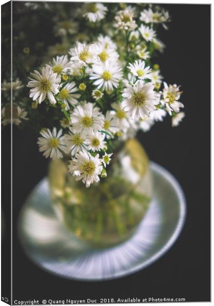 Daisy Vessel Canvas Print by Quang Nguyen Duc