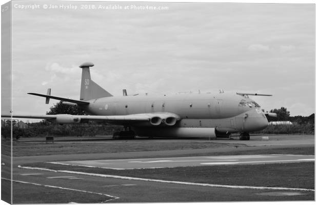 Royal Air Force Nimrod XV230 Canvas Print by Jon Hyslop