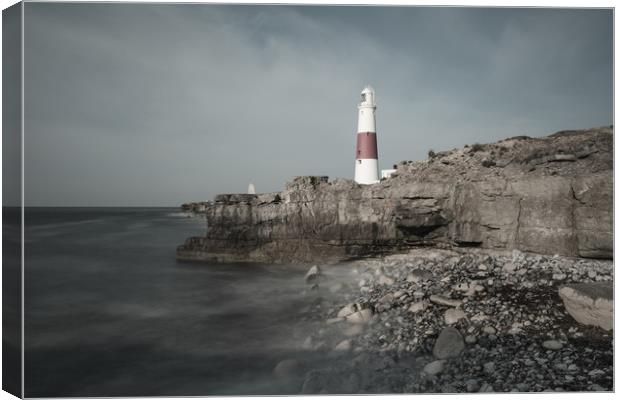 Portland Bill Lighthouse Dorset Canvas Print by Andrew Michael