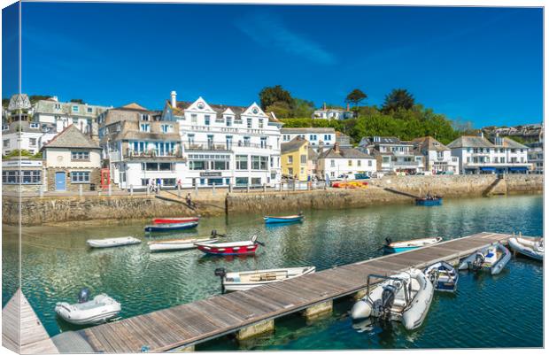 St Mawes harbour 2 Canvas Print by Andrew Michael