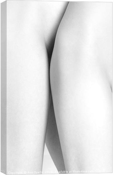 Two Naked Women Canvas Print by Ann Spells
