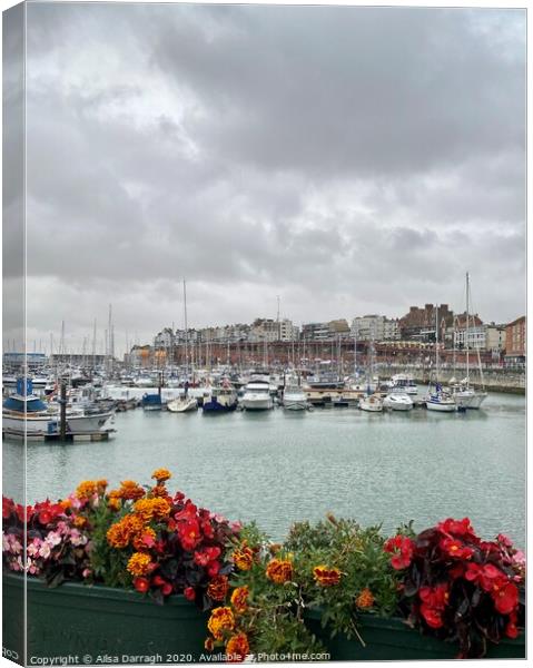 Ramsgate Harbour, Kent  Canvas Print by Ailsa Darragh