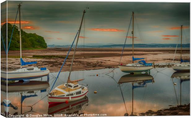 Cramond Canvas Print by Douglas Milne