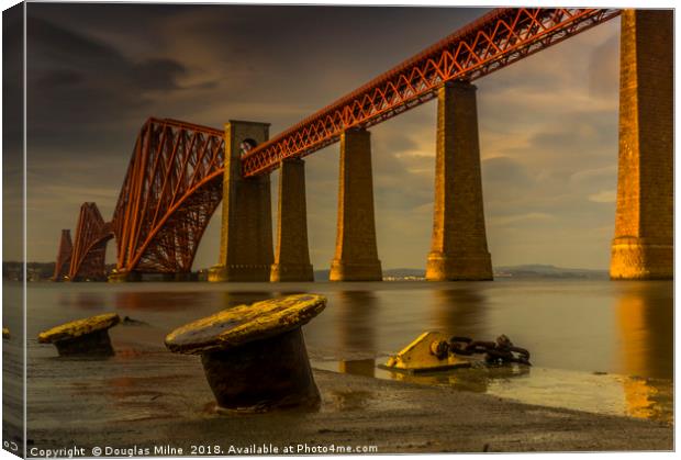 Forth Bridge Canvas Print by Douglas Milne