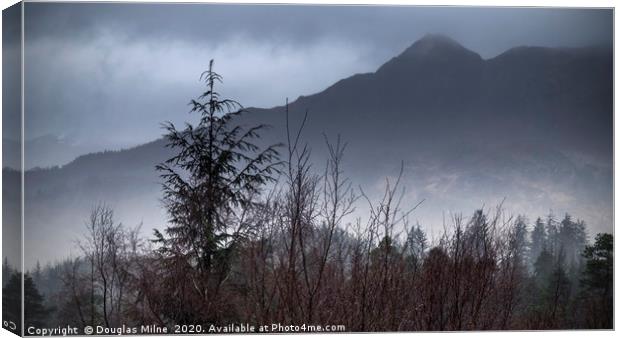 Ben A'an Canvas Print by Douglas Milne