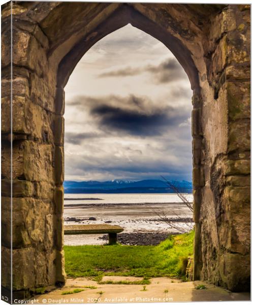 Doorway to the Forth Canvas Print by Douglas Milne
