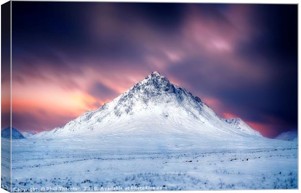 Stob Dearg No.3 Canvas Print by Phill Thornton