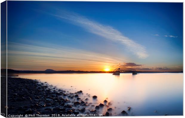 Bridge to Nowhere No.3 Canvas Print by Phill Thornton