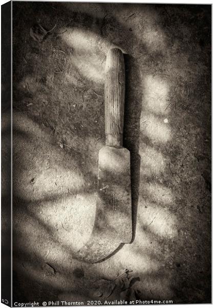 Traditional tools series No. 2 Canvas Print by Phill Thornton