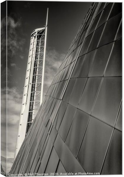 Glasgow Science Centre No. 1  Canvas Print by Phill Thornton