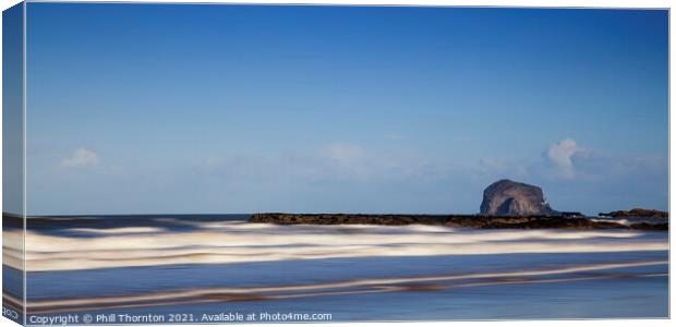 Majestic Bass Rock Canvas Print by Phill Thornton