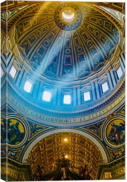 Light from Above Canvas Print by Scott Paul