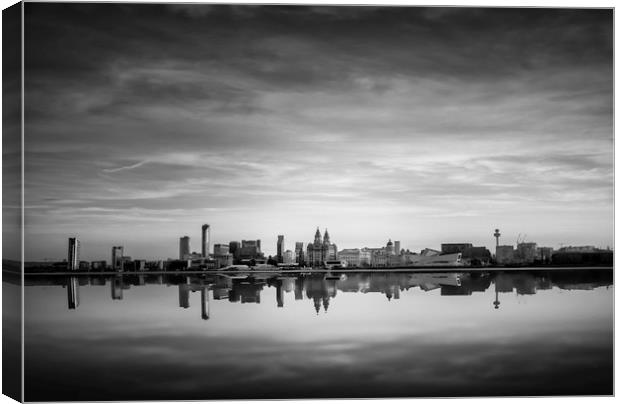 Liverpool Waterfront Canvas Print by Carl Johnson
