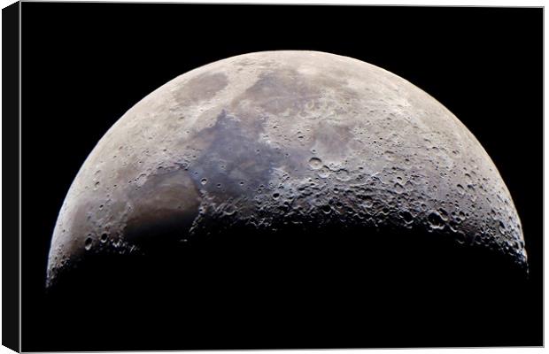 Colour in the Moon Canvas Print by Susan Snow