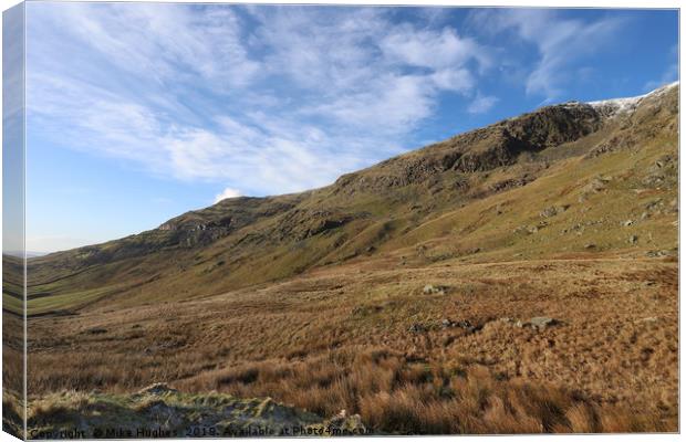 Kirkstone Pass Canvas Print by Mike Hughes