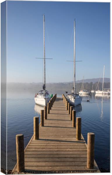 Ambleside Canvas Print by Mike Hughes