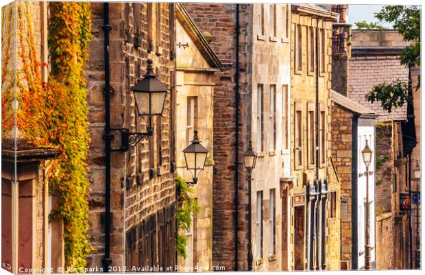 Castle Hill, Lancaster Canvas Print by Jon Sparks