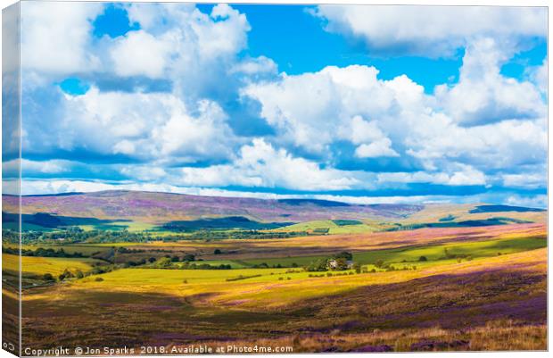 Wyresdale and Ward’s Stone Canvas Print by Jon Sparks