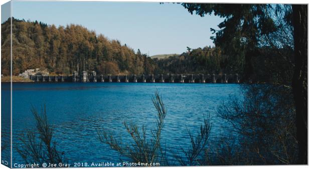 Lake Vyrnwy Canvas Print by Joe Gray