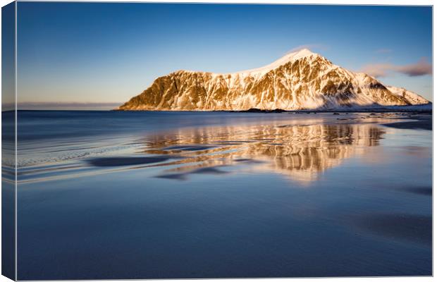 Skagsanden beach Canvas Print by Lukasz Lukomski