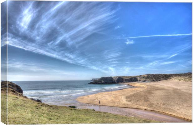 Broadhaven Bay, Pembrokeshire, West Wales Canvas Print by Kevin Arscott