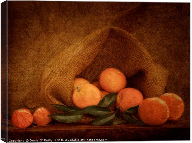 Clementine Canvas Print by Denis O’ Reilly