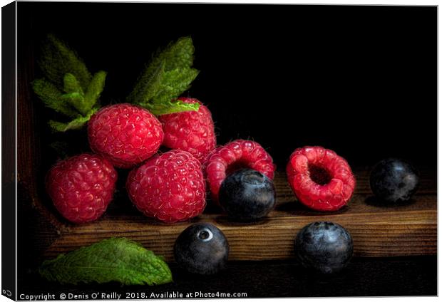 Summer Fruits Canvas Print by Denis O’ Reilly