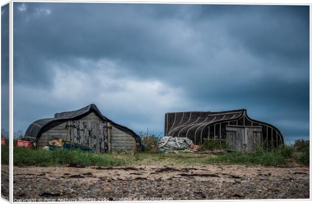 Holy Island Canvas Print by Peter Anthony Rollings