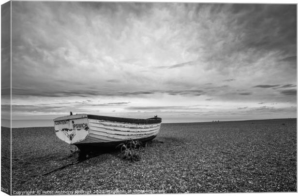 Content Canvas Print by Peter Anthony Rollings