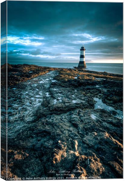 Path to Penmon Canvas Print by Peter Anthony Rollings