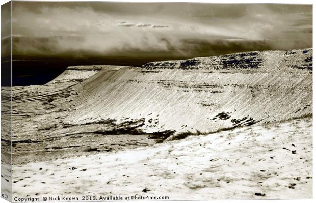 Brecon Beacons Canvas Print by Nick Keown