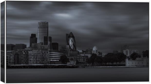 London Skyline Canvas Print by Tony Swain
