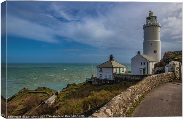 Start Point Lighthouse  Canvas Print by Ian Stone
