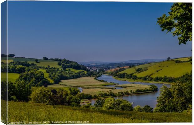 The River Dart Canvas Print by Ian Stone