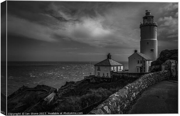Start Point Lighthouse. Canvas Print by Ian Stone