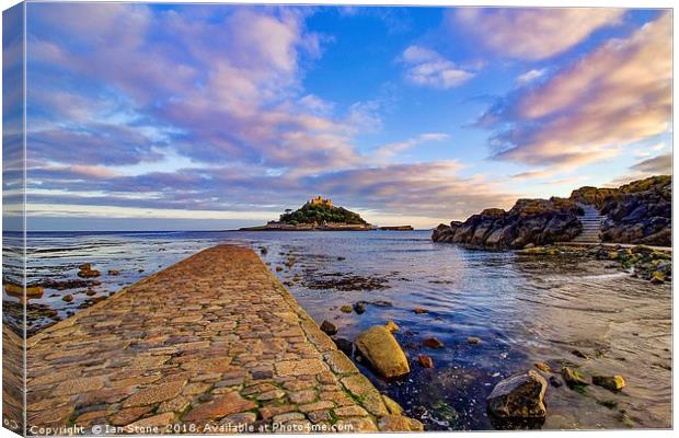 St. Michael’s Mount, Cornwall  Canvas Print by Ian Stone