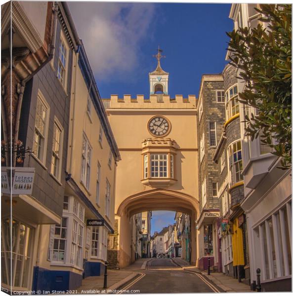 Timeless Totnes Canvas Print by Ian Stone