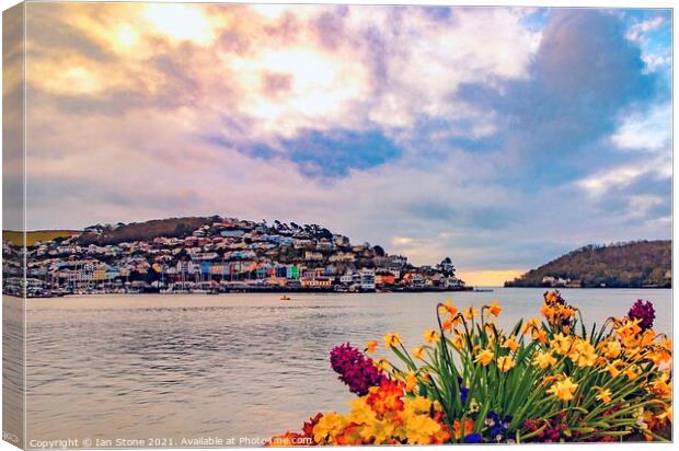 A view from Dartmouth  Canvas Print by Ian Stone