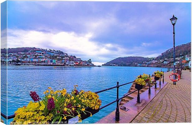 Spring in Dartmouth  Canvas Print by Ian Stone
