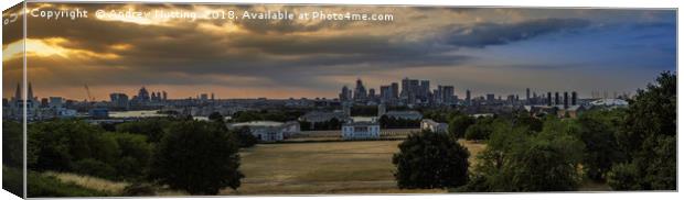 Panorama of London Canvas Print by Andrew Nutting