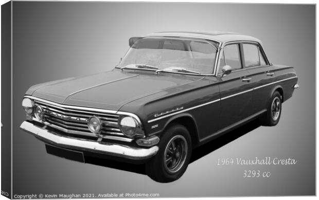 1964 Vauxhall Cresta Canvas Print by Kevin Maughan