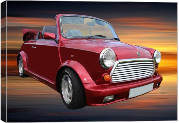 Mini Convertible Canvas Print by Kevin Maughan
