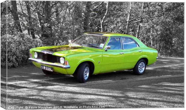 Ford Cortina Mark III  Canvas Print by Kevin Maughan