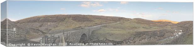 Surrender Bridge In The Yorkshire Dales Canvas Print by Kevin Maughan