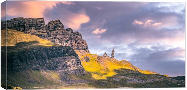 Old Man of Stor Canvas Print by Duncan Loraine