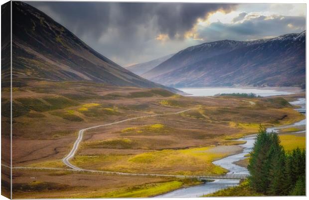 Cairngorm National Park Canvas Print by Duncan Loraine